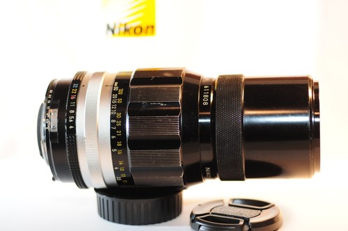 Nikon Nikkor-Q.C 200mm F/4 AI PRIME tele lens for FA FM2n F3 HP FE FG F2A DF