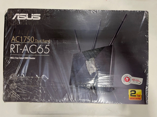 ASUS AC1750 Dual Band RT-AC65 Smart WiFi Router | eBay
