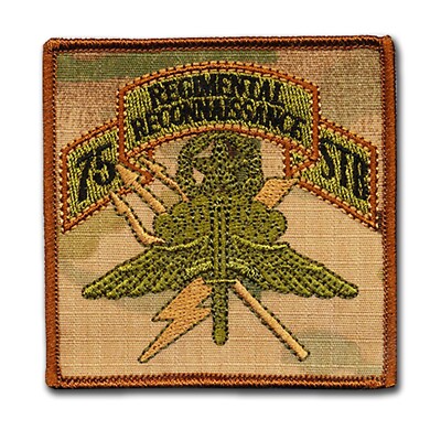 75th Infantry Regimental Reconnaissance MULTI Patch - Hook & Loop Back ...
