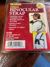 NEW IN PACKAGE Allen Company Deluxe Binocular Strap Model 199 Black