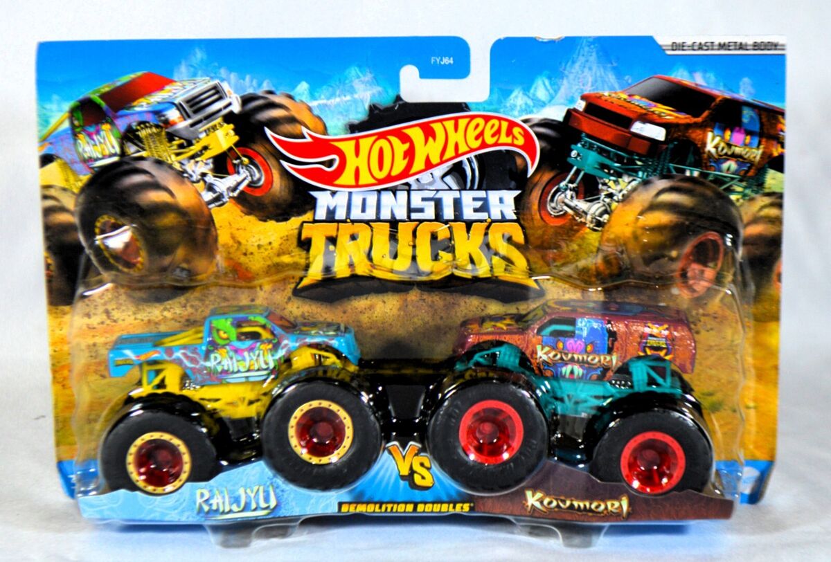 Hot Wheels Monster Trucks Demolition Doubles (2-Pack) Styles May Vary FYJ64  - Best Buy