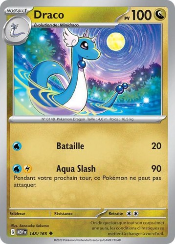 Pokémon 151 Cartes à l'unité 1€, créez votre lot ! ⭐PETIT PRIX Holo Reverse - Photo 194/200