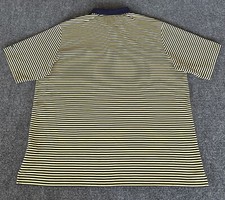 2009 U.S. Open Golf Polo Shirt Bethpage Blue Yellow Stripe 2XL 