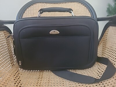 Samsonite Black Travel Carry-on Shoulder Bag Overnight Luggage Business Travel