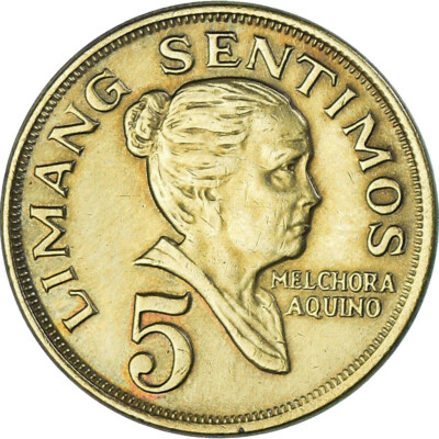 1183080] Coin, Philippines, 5 Sentimos, 1974, EF, Brass, KM:197 | eBay