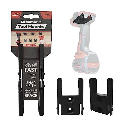 StealthMounts Portautensili per Milwaukee M18 | Supporti per utensili (d8W)