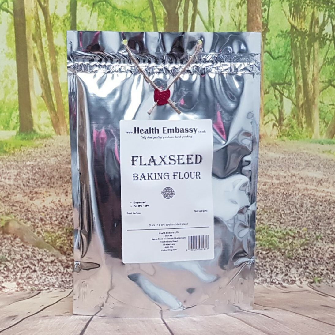 Flaxseed Baking Flour | Pure Linseed Flour 450g Health Embassy