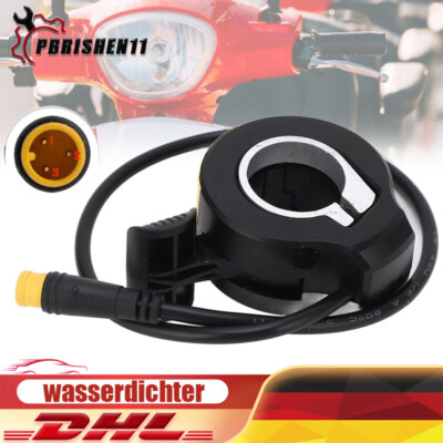 Daumengas E-Bike Gasgriff Gashebel Elektrofahrrad Thumb Throttle Control Speed