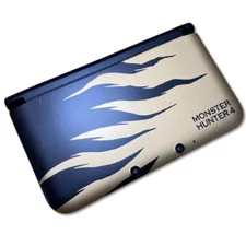 NINTENDO 3DS XL Monster Hunter 4 Rajang Gold Console NTSC-J Tested Working