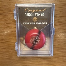 DUNCAN TOY'S Authentic Wooden SUPER TOURNAMENT YO-YO Replica Red/black Stripe
