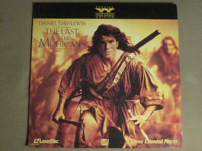 THE LAST OF THE MOHICANS (1992) LASERDISC MICHAEL MANN DANIEL DAY