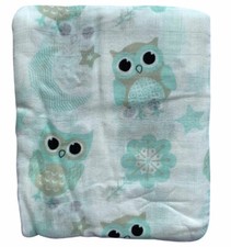 100% ORGANIC BAMBOO BABY SWADDLES BABY BLANKETS WRAP NEWBORN (46" X 46") SOFT...