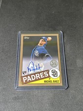 Michel Baez 2020 Topps 1985 Auto Autograph Gold RC 19/50