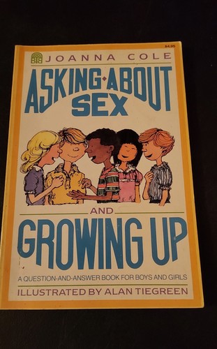 Used Paperback 'Asking about Sex & Growing Up' Book Joanna Cole Kids Q & A