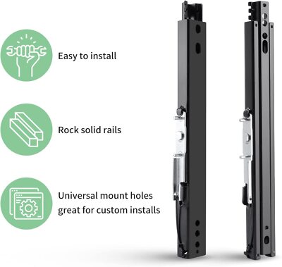 Universal Dual Lock Slider compatible for Seat Slider Track Set