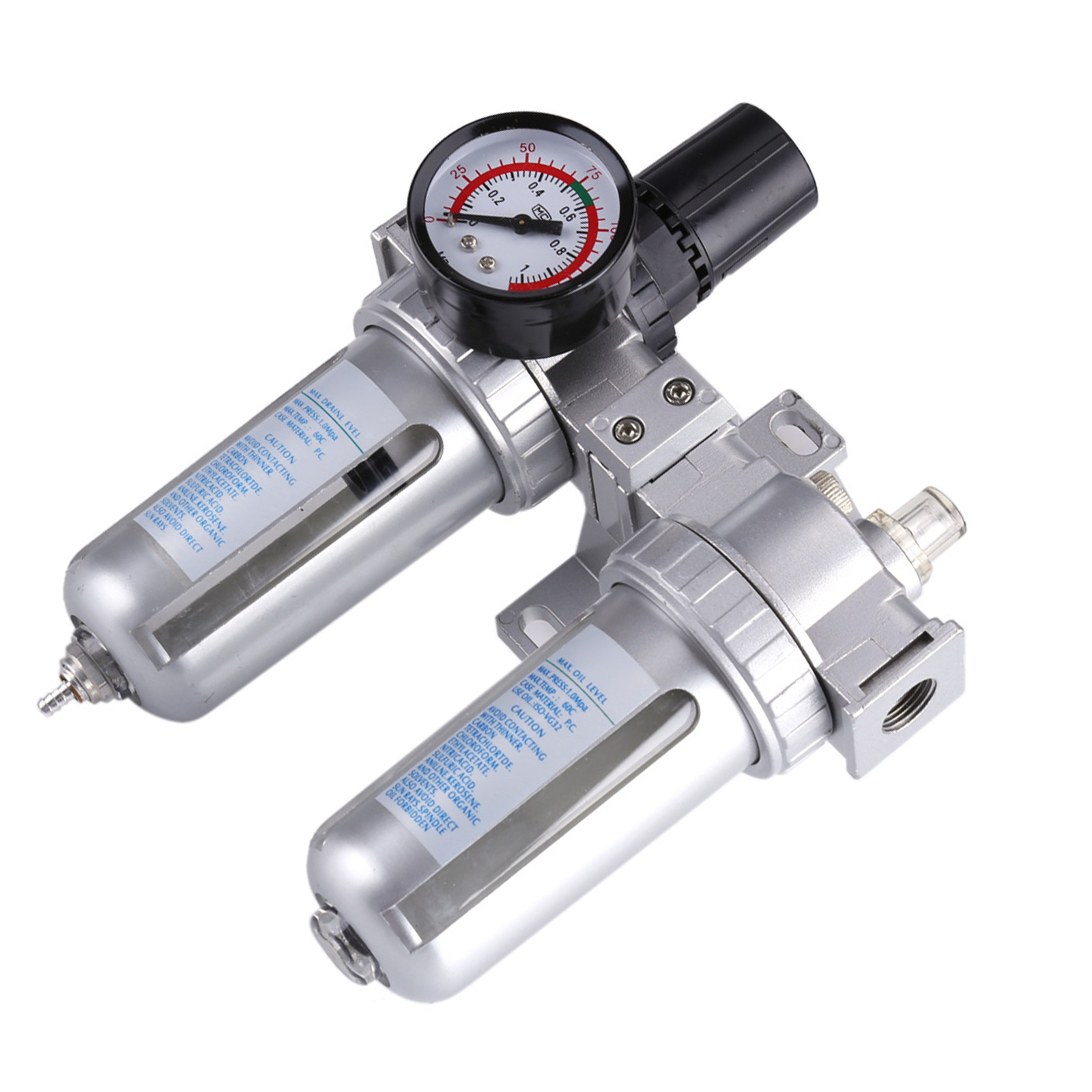 SFC300 3/8'' Air Compressor Filter Regulator Moisture Water Trap Cleaner