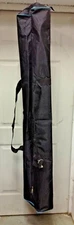 Frontgate Nylon Carry All Case Cleaning Kit Bag 62 inches Black Hanging Tote 