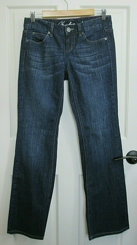 Tommy Hilfiger Freedom Bootcut Jeans Womens Size 4 30x32 Dark Stretch 144-24529