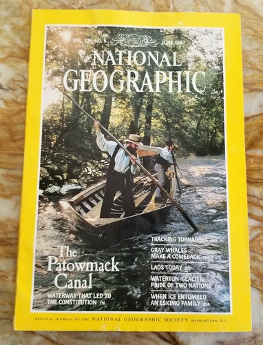 Near MINT Issues National Geographic 1987 April, July (also June) - Imagen 3 de 20