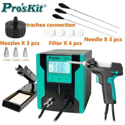 110V/220V Pro'sKit SS-331 LCD Electric Desoldering Gun Anti-static High Power