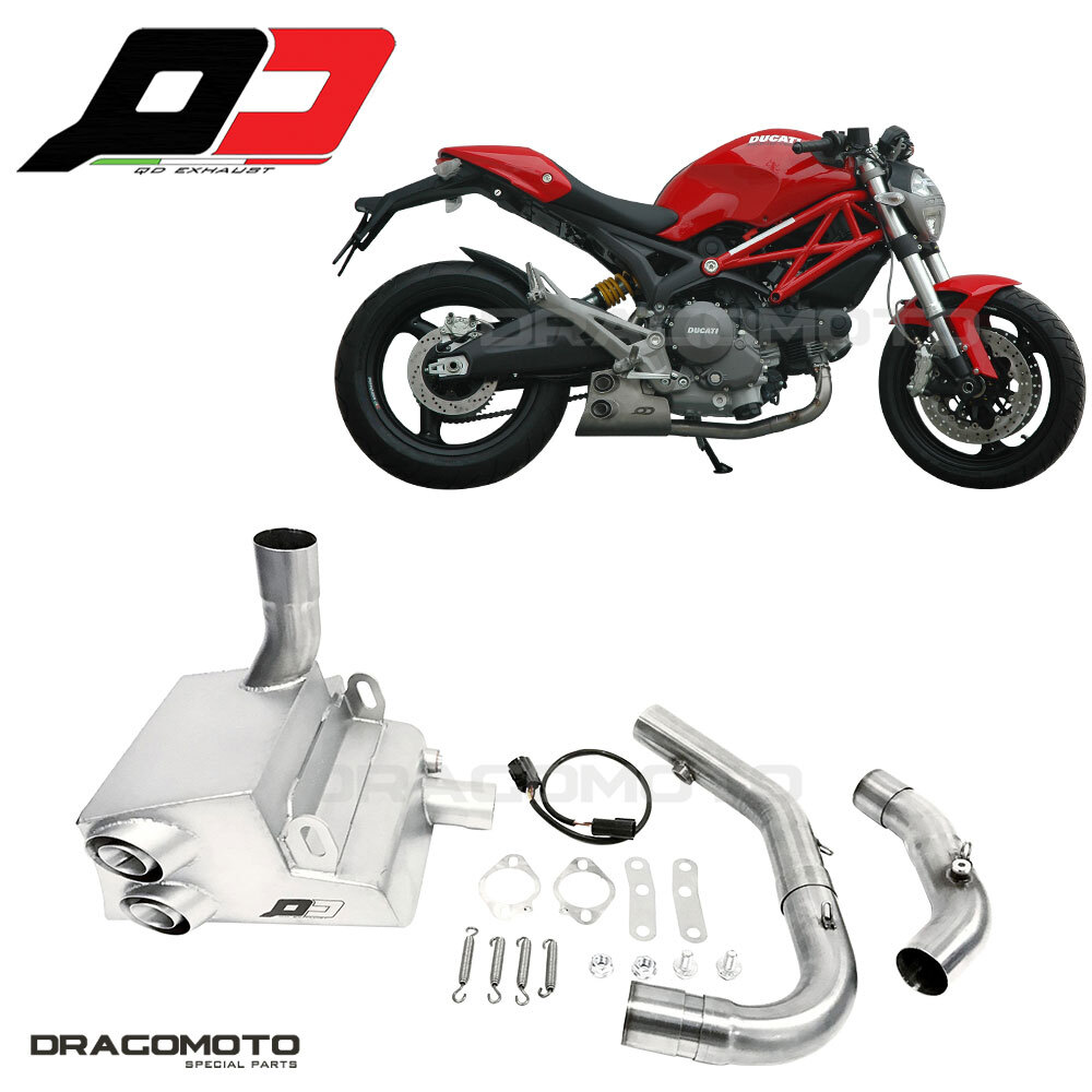 DUCATI MONSTER 696 2014 Full exhaust QD EX-BOX ADUC0320007