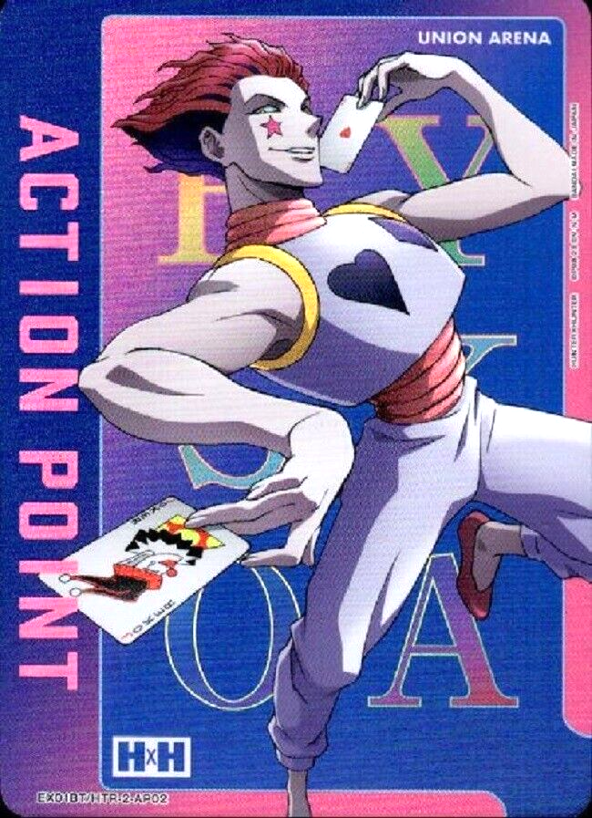 Union Arena Card Hisoka Action Point AP HUNTER × HUNTER Vol.2