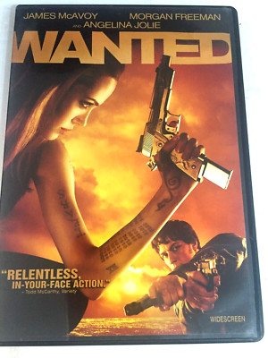 Wanted DVD Widescreen Ships Same Day With Tracking