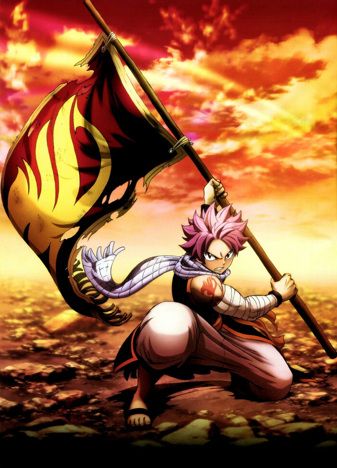 Anime Poster 12x18 Fairy Tail Natsu Dragneel Ebay