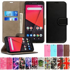 Case For Vodafone Smart Prime 6 First Ultra  6 7 Leather Flip Wallet Cover