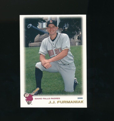 2000 Grandstand Idaho Falls Padres J.J. Furmaniak rare bxcp54