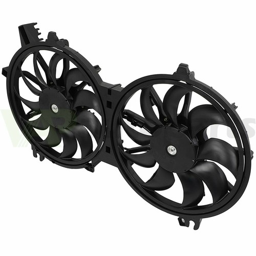 Radiator Condenser Cooling Fan Assembly For 2008-09 Infiniti EX35 2008 ...
