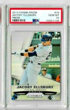 2015 Panini Prizm Jacoby Ellsbury Prizm PSA 10