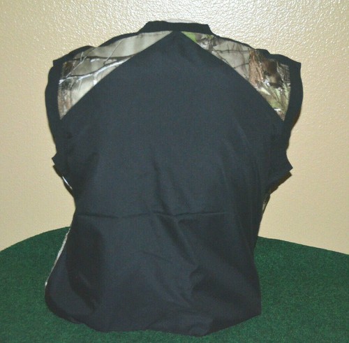New Team Realtree Golf Mens Size- Small Camoflauge Wind Vest Hunting Pullover - Picture 7 of 8
