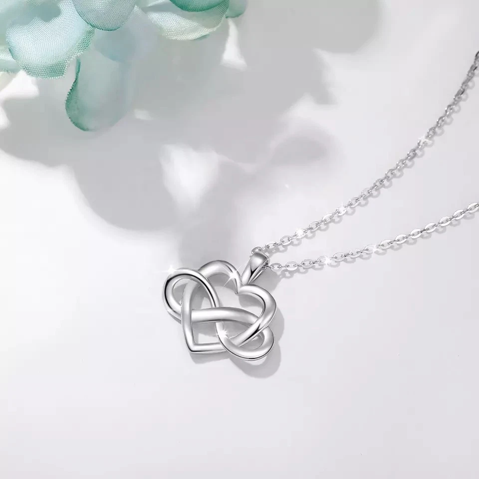 Silverworks infinity necklace sale