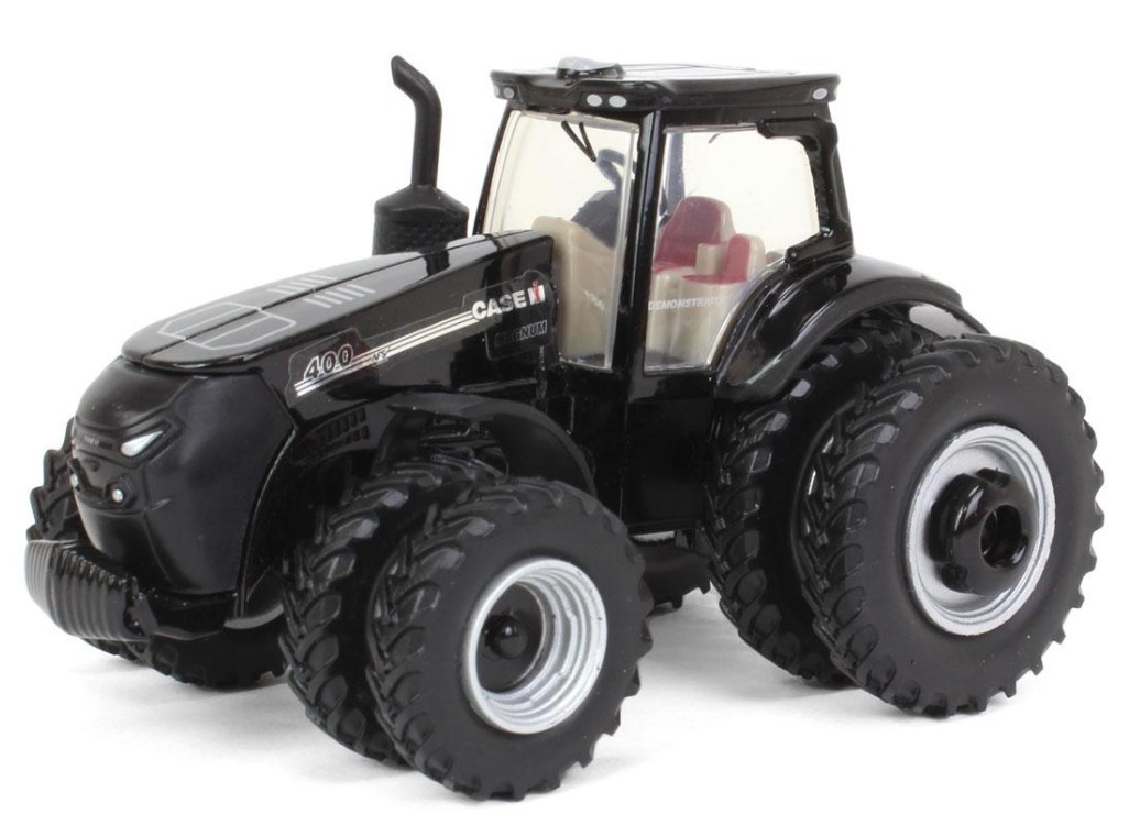 CASE IH Magnum 400 tracteur miniature noir ERTL 1/64 jouet collection agricole roues jumelées