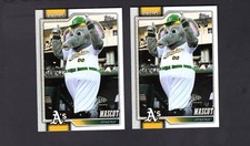 2026 Topps Series 1 Celebration Mascot Insert #M16 Oakland Athletics Lot of 2