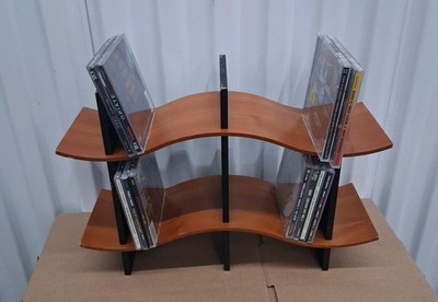 Vintage 90's Thomas Stender Modulus Soundwave CD Rack Shelf Postmodern Retro 