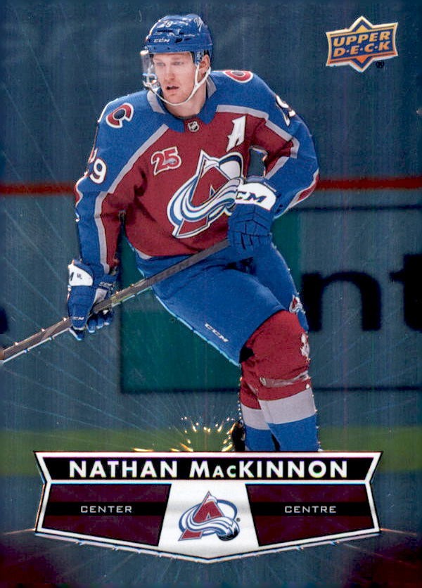 2021-22 Upper Deck Tim Hortons #29 Nathan Mackinnon Card