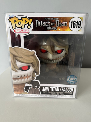 Funko Pop Attack on Titan Jaw Titan Falco 1619 guter Zustand