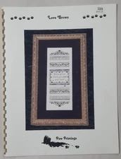Graceful Serenity Cross Stitch Hardanger Counted Thread Pattern Paw Prints 2006