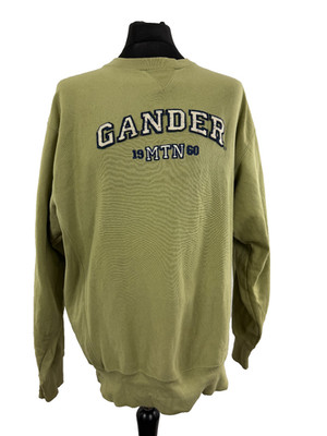 Gander Mountain Sweatshirt Herren Große 42-44 in Grün Baumwollmischung