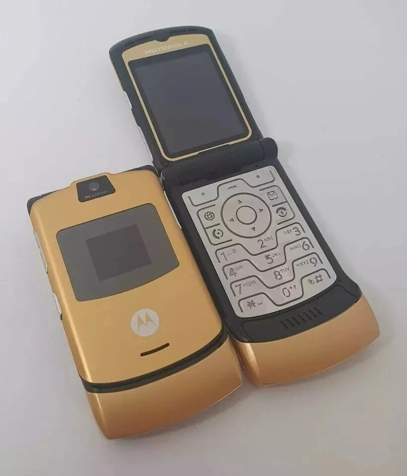 Разблокированный телефон-раскладушка Motorola RAZR V3 ретро — первозданный КЛАСС A+ - Изображение 4 из 4