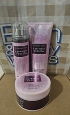 Bath  Body Works A Thousand Wishes Bundle Fragrance Mist Body Cream Body Butter