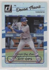 2017 Panini Donruss Stat Line Career 141/500 Devon Travis #168 0l2