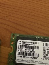 Samsung PM981a 512GB Solid State Drive SSD M.2 NVMe PCIe3x4 MZVLB512HBJQ-000L7
