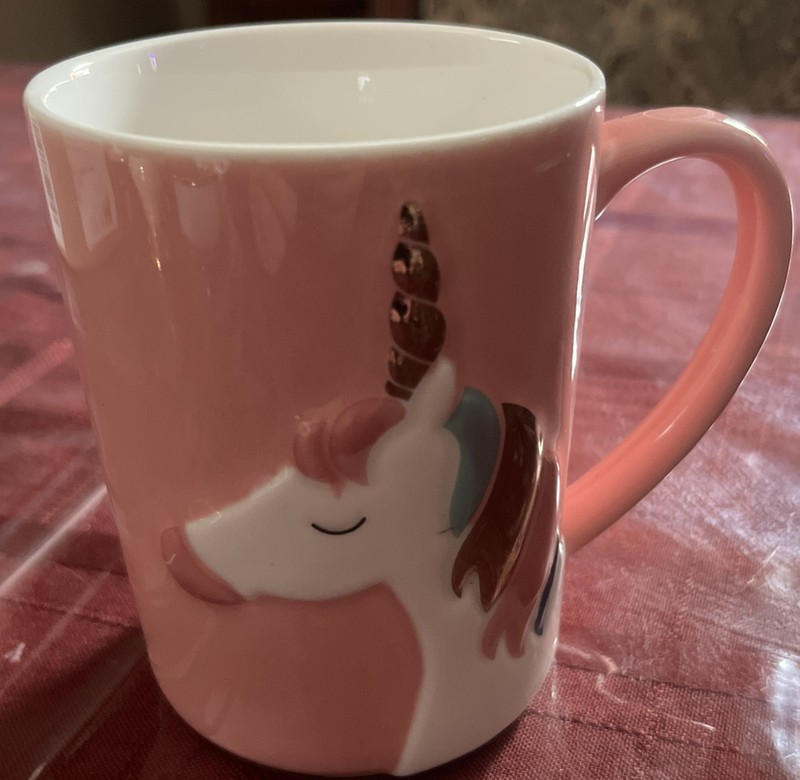 Pink Unicorn Coffee Tea Cup Mug