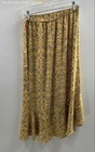 Max Studio Womens Multicolor Floral Ruffle Classic Wrap Skirt Size Medium — photo 2