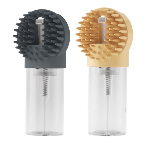 2 in 1 Silicone Bath Brush for Dogs and Cats with User Friendly Design - Bild 6 von 14