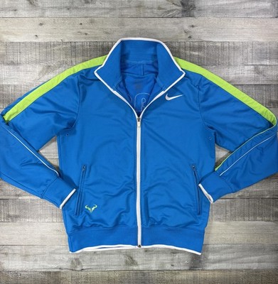 Nike Rafael Nadal Jacket Mens Medium Blue RAFA Dri-FIT Australian