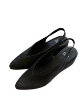 Eileen Fisher Devi Tumbled Nubuck Wedge Sling...